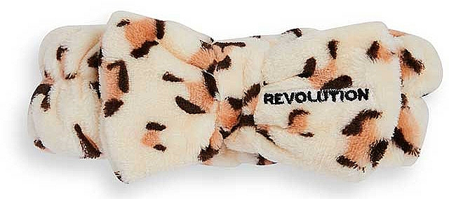 Kosmetisches Haarband Leopard - Revolution Skincare Leopard Print Hair Band — Bild N2