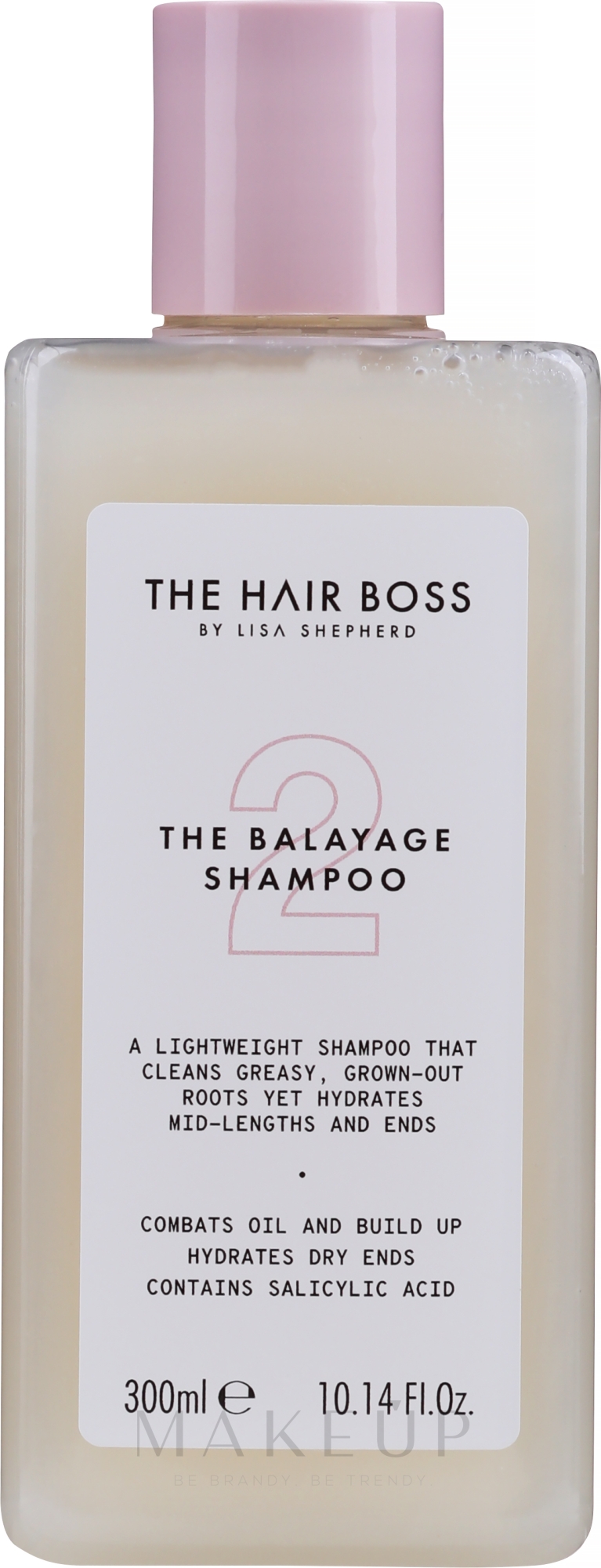 Shampoo für fettige Haarwurzeln und trockene Haarspitzen - The Hair Boss Balayage Shampoo — Bild 300 ml