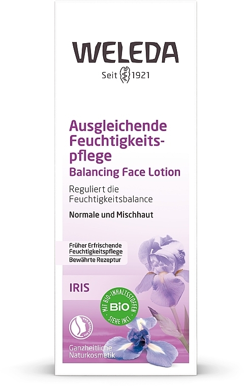 Feuchtigkeitsspendende Gesichtscreme mit Iris - Weleda Hydrating Day Cream Iris — Bild N2