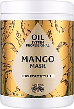 Maske für Haare mit geringer Porosität mit Mangobutter - Ronney Professional Oil System Low Porosity Hair Mango Mask — Bild N1