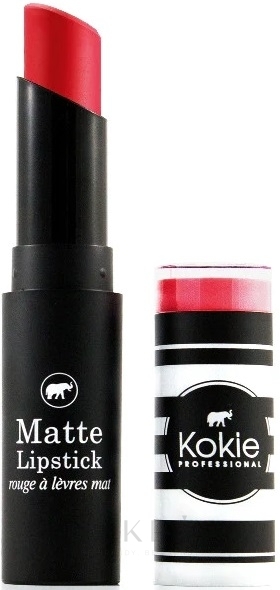Matter Lippenstift - Kokie Professional Matte Lipstick — Bild 69 - Burn Baby Burn