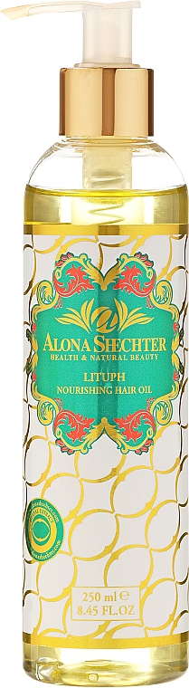Nährendes und kräftigendes Haaröl für strapaziertes, dünner werdendes Haar - Alona Shechter Hair Oil — Bild N1