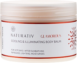 Düfte, Parfümerie und Kosmetik Körperbalsam - Naturativ Cooling & Illuminating Body Balm