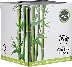 Düfte, Parfümerie und Kosmetik Kosmetiktücher aus Bambus in Schachtel 56 St. - Cheeky Panda Bamboo Facial Tissue Cube