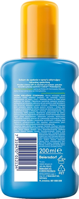 Sonnenschutzspray SPF 30 - NIVEA Sun Care — Bild N2