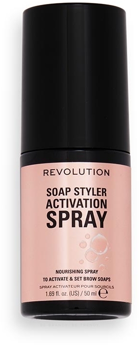 Augenbrauen-Stylingspray - Makeup Revolution Soap Styler Activating Spray  — Bild 50 ml