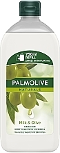 Flüssigseife mit Olivenöl - Palmolive Naturel (Nachfüller) — Foto N6