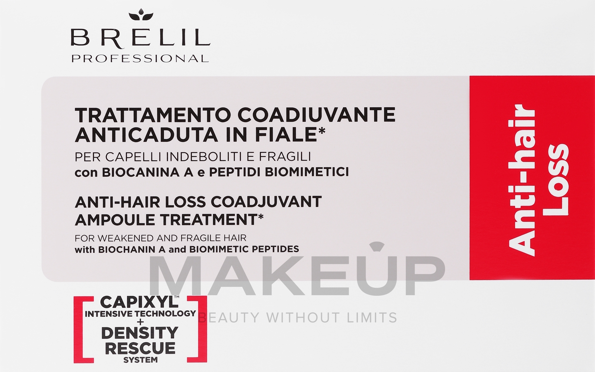 Ampullen gegen Haarausfall mit Stammzellen und Capixyl - Brelil Anti Hair Loss — Bild 10 x 6 ml