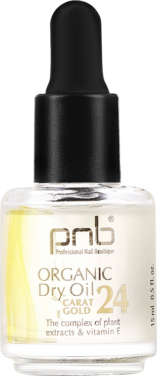 Öl für trockene Nägel und Nagelhaut  - PNB Organic Dry Oil — Bild N1