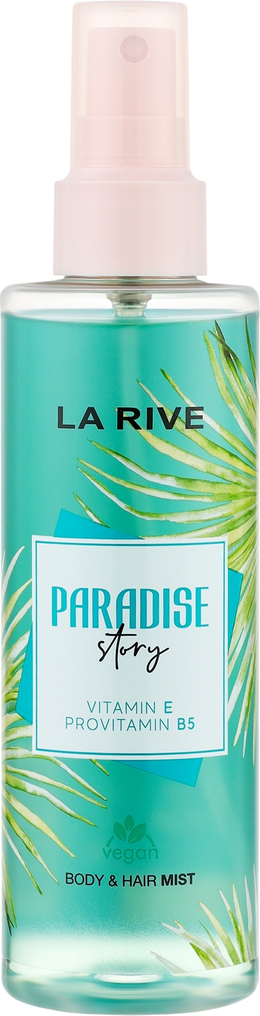 Parfümiertes Haar- und Körperspray Paradise Story - La Rive Body & Hair Mist — Bild 200 ml