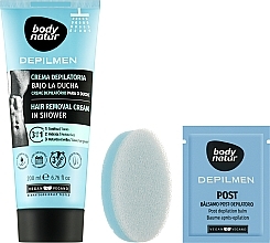 Düfte, Parfümerie und Kosmetik Enthaarungscreme für Männer - Body Natur Depilmen Hair Removal Cream