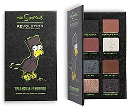 Düfte, Parfümerie und Kosmetik Mini-Lidschattenpalette Raven Bart - Makeup Revolution The Simpsons Mini Eyeshadow Palette Raven Bart