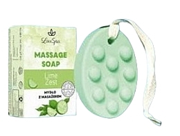 Massage-Seife mit Limonenschale - Lovi Spa Massage Soap Lime Zest  — Bild N1