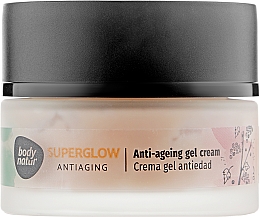Düfte, Parfümerie und Kosmetik Anti-Aging Gel-Creme für das Gesicht mit Traubenextrakt - Body Natur Superglow Antiaging Anti-Aging Gel Cream