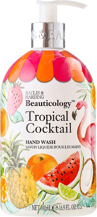 Flüssige Handseife "Schöllkraut" - Baylis & Harding Beauticology Tropical Cocktail Hand Wash