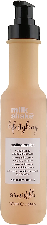 Pflegende Haarstylingcreme mit Quinoa - Milk Shake Lifestyling Styling Potion — Bild N1