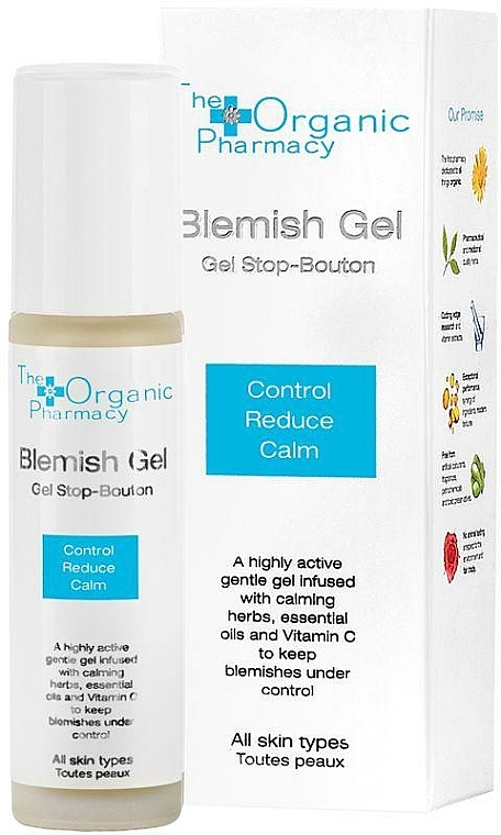 Gel gegen Akne - The Organic Pharmacy Blemish Gel — Bild N1