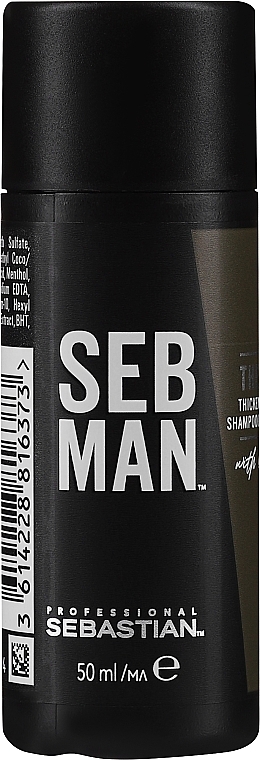 Volumen-Shampoo für dünnes Haar - Sebastian Professional Seb Man The Boss Thickening Shampoo — Bild N4