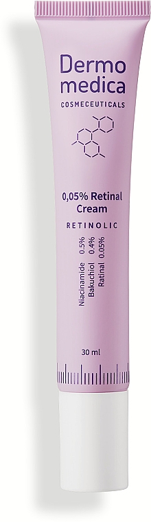 Gesichtscreme mit 0,05% Retinal - Dermomedica Retinolic 0.05% Retinal Cream — Bild N1