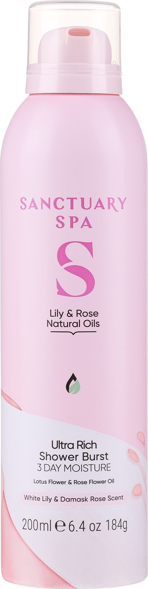 Lily & Rose Duschschaum - Sanctuary Spa Shower Burst — Bild 200 ml