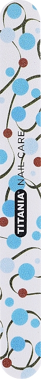 Nagelfeile Retro 1227 zweiseitig mit Blaudruck - Titania Nail File — Bild N1