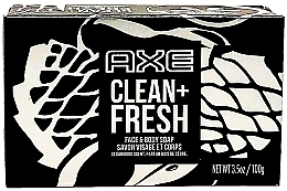 Seife für Gesicht und Körper - Axe Clean + Fresh Face & Body Soap — Bild N1