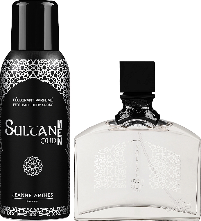 Jeanne Arthes Sultan Oud Men - Duftset (Eau de Toilette /100 ml + Deospray /150 ml) — Bild N3