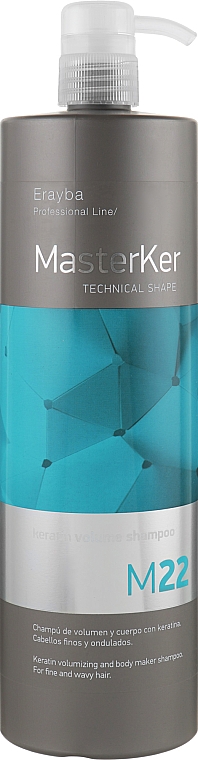 Volumenshampoo mit Keratin M22 - Erayba Volume Shampoo — Bild N3