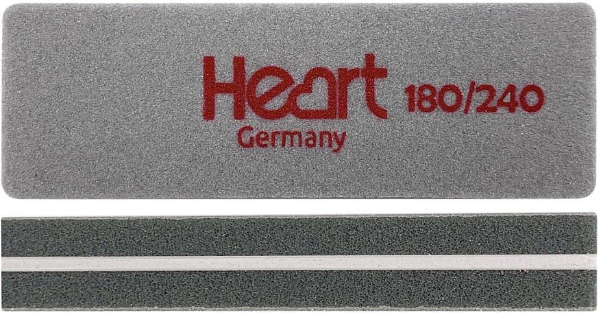 Nagelfeile Heart Mini 180/240 rechteckig - Heart Germany — Bild N1