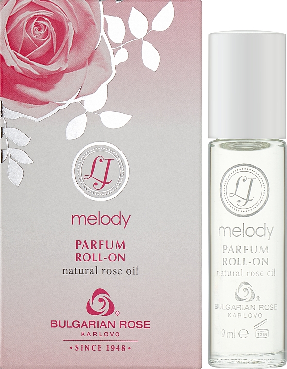 Bulgarian Rose Lady's Joy Melody - Parfum Roll-on mit natürlichem Rosenöl — Bild N2