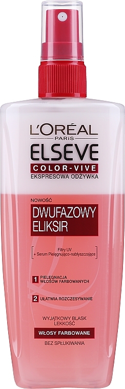 Expressbalsam für gefärbtes Haar oder Strähnen - L'Oreal Paris Elseve Color Vive Conditioner — Bild N1