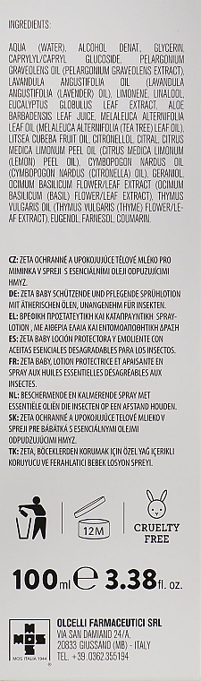 Mückenspray Zeta baby - Linea Mamma Baby — Bild N3