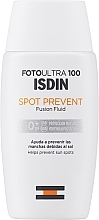 Düfte, Parfümerie und Kosmetik Gesichtsfluid mit Hyaluronsäure SPF50+ - Isdin Foto Ultra 100 Spot Prevent Fusion Fluid SPF 50+