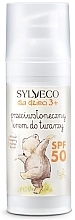 Düfte, Parfümerie und Kosmetik Sonnenschutzcreme für das Gesicht für Kinder ab 3 Jahren - Sylveco SPF 50