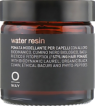 Düfte, Parfümerie und Kosmetik Haarpomade mittlerer Halt - Oway Man Water Resin