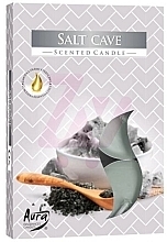 Teekerzen-Set Salz - Bispol Salt Cave Scented Candles — Bild N1