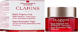 Regenerierende Nachtcreme für alle Hauttypen - Clarins Super Restorative Night Cream All Skin Types  — Bild N2