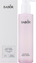 Beruhigendes Gesichtswasser - Babor Soothing Rose Toner  — Bild N1