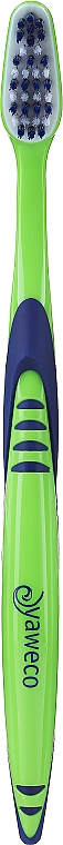 Zahnbürste mittel grün-blau - Yaweco Toothbrush Nylon Medium — Bild N2