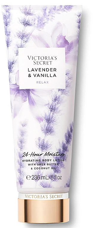 Feuchtigkeitsspendende parfümierte Körperlotion Lavendel und Vanille - Victoria's Secret Lavender & Vanilla Hydrating Body Lotion — Bild N1