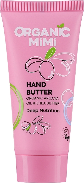 Tief feuchtigkeitsspendendes Handöl mit Argan und Shea - Organic Mimi Hand Butter Deep Nutrition Argana & Shea — Bild N1