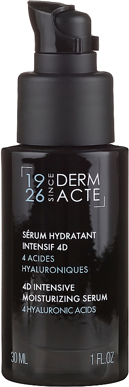 4D Intensiv feuchtigkeitsspendendes Gesichtsserum mit 4 Hyaluronsäuren - Academie Derm Acte Serum Hydratant Intensif 4D — Bild N2