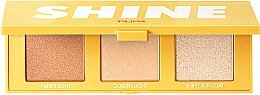 Highlighter-Palette für das Gesicht - Pupa Enjoy! Shine Palette — Bild N1