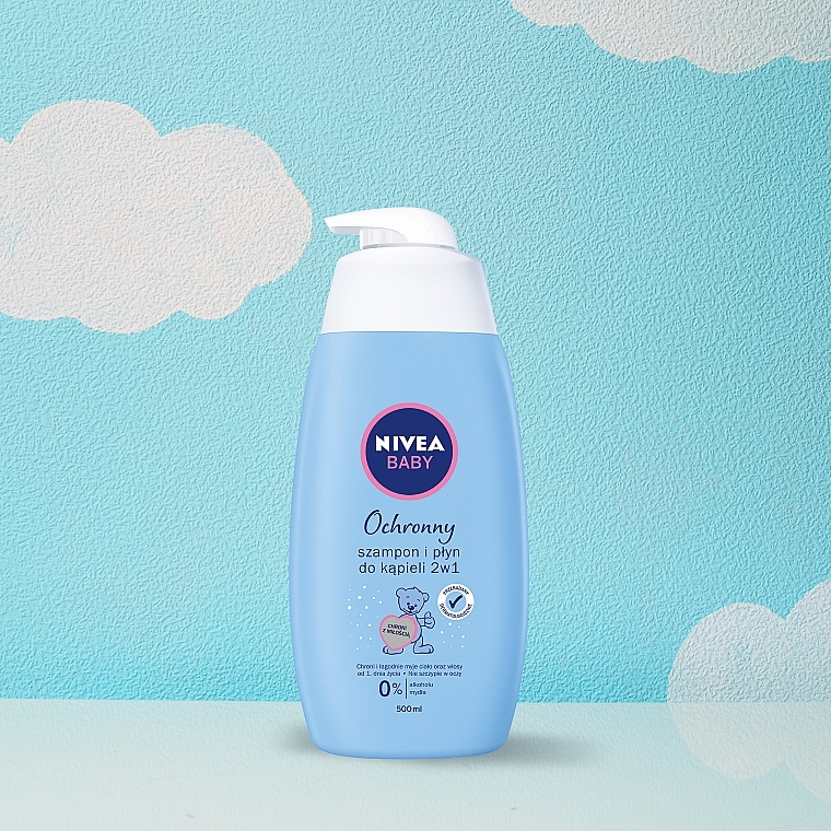 2in1 Mildes Shampoo und Schaumbad für Kinder und Babys - NIVEA Baby Soft Shampoo & Bath — Bild N2