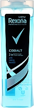 Düfte, Parfümerie und Kosmetik 2in1 Shampoo & Duschgel - Rexona Men Cobalt Shower Gel Body & Hair