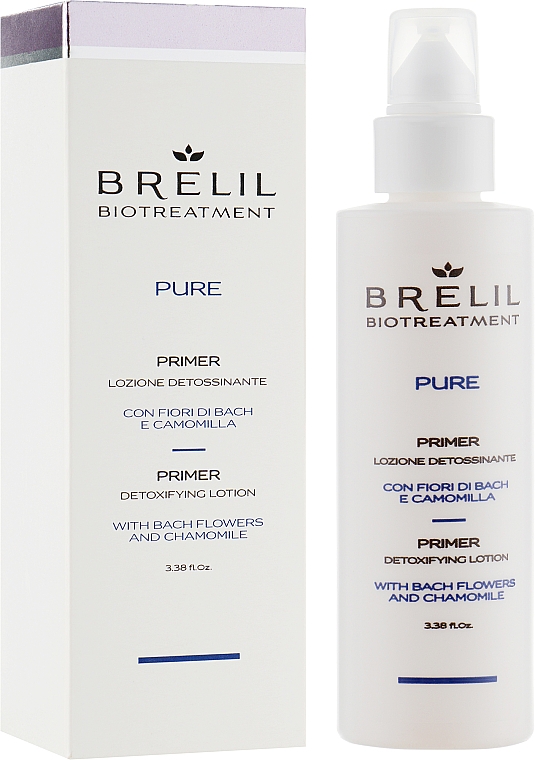 Entgiftende Haarlotion mit Bachblüten und Kamille - Brelil Bio Traitement Pure Primer — Bild N1