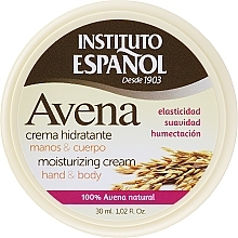 Düfte, Parfümerie und Kosmetik Feuchtigkeitsspendende Hand- und Körpercreme - Instituto Espanol Avena Moisturizing Cream Hand And Body