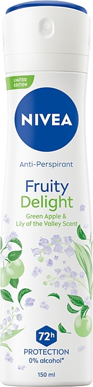 Deospray Antitranspirant - NIVEA Anti-Perspirant Fruity Delight Limited Edition  — Bild N1