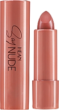 Lippenstift mit integriertem Spiegel auf der Kappe - Hean Say Nude Lipstick — Bild N1