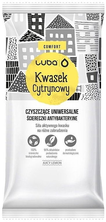 Universelle antibakterielle Tücher Zitronensäure - Luba Universal Antibacterial Wipes Citric Acid — Bild N1
